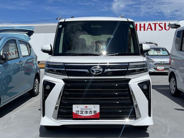 タントカスタムＸＬＥＤヘッドライト　クリアランスソナー　両側パワースライドドア　前席シートヒーター　禁煙車　記録簿　認定中古車　レーンアシスト　オートマチックハイビーム　衝突回避支援システム搭載車（島根県）の中古車