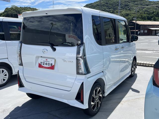 タントカスタムＸＬＥＤヘッドライト　クリアランスソナー　両側パワースライドドア　前席シートヒーター　禁煙車　記録簿　認定中古車　レーンアシスト　オートマチックハイビーム　衝突回避支援システム搭載車（島根県）の中古車