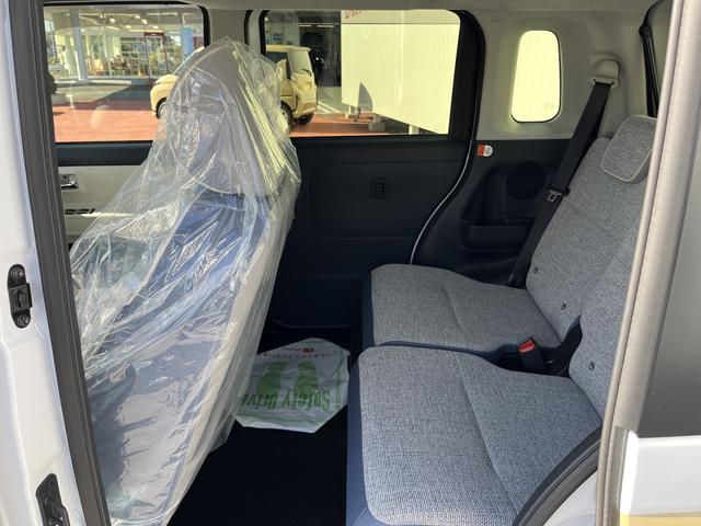 ムーヴキャンバスストライプスG4WD ツートンカラー LEDヘッドライト/フォグランプ コーナーセンサー 両側パワースライドドア 運転席/助手席シートヒーター 禁煙車 記録簿 認定中古車 レーンアシスト 衝突回避支援システム搭載車(島根県)の中古車