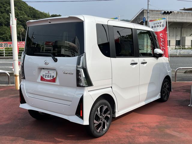 タントカスタムＸＬＥＤヘッドライト　両側パワースライドドア　クリアランスソナー　前席シートヒーター　禁煙車　記録簿　認定中古車　レーンアシスト　オートマチックハイビーム　衝突回避支援システム搭載車（島根県）の中古車