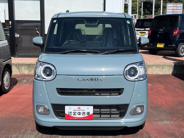 ムーヴキャンバスセオリーＧＬＥＤヘッドライト　両側パワースライドドア　運転席／助手席シートヒーター　クリアランスソナー　禁煙車　記録簿　認定中古車　レーンアシスト　オートマチックハイビーム　衝突回避支援システム搭載車（島根県）の中古車
