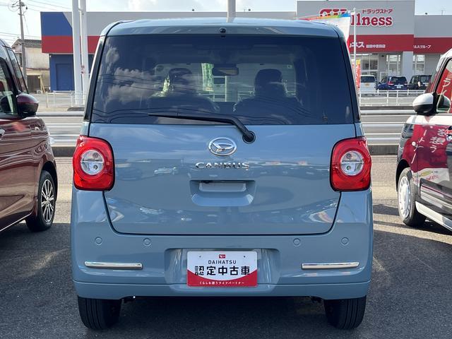 ムーヴキャンバスセオリーＧＬＥＤヘッドライト／フォグランプ　コーナーセンサー　運転席／助手席シートヒーター　禁煙車　記録簿　認定中古車　衝突回避支援システム搭載車（島根県）の中古車