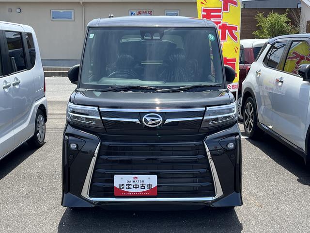タントカスタムXLEDヘッドライト クリアランスソナー 両側パワースライドドア 前席シートヒーター 禁煙車 記録簿 認定中古車 レーンアシスト オートマチックハイビーム 衝突回避支援システム搭載車(島根県)の中古車