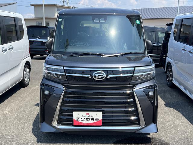 タントカスタムＸＬＥＤヘッドライト　両側パワースライドドア　クリアランスソナー　前席シートヒーター　禁煙車　記録簿　認定中古車　レーンアシスト　オートマチックハイビーム　衝突回避支援システム搭載車（島根県）の中古車