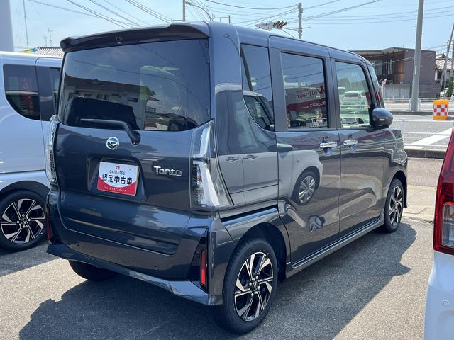 タントカスタムＸＬＥＤヘッドライト　両側パワースライドドア　クリアランスソナー　前席シートヒーター　禁煙車　記録簿　認定中古車　レーンアシスト　オートマチックハイビーム　衝突回避支援システム搭載車（島根県）の中古車