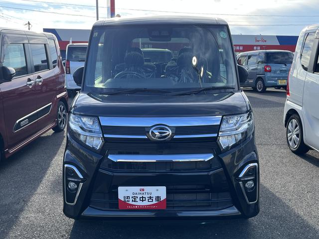 タントカスタムＸセレクション４ＷＤ　　ＬＥＤヘッドライト　両側パワースライドドア　クリアランスソナー　前席シートヒーター　禁煙車　記録簿　認定中古車　レーンアシスト　オートマチックハイビーム　衝突回避支援システム搭載車（島根県）の中古車