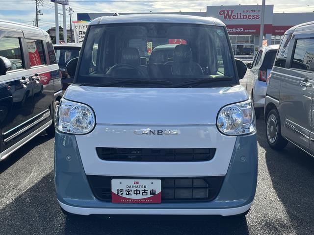 ムーヴキャンバスストライプスＸツートンカラー　両側パワースライドドア　クリアランスソナー　レーンアシスト　禁煙車　　記録簿　オートマチックハイビーム　衝突回避支援システム搭載車（島根県）の中古車