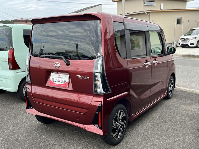 タントカスタムXLEDヘッドライト/フォグランプ コーナーセンサー 両側パワースライドドア 運転席/助手席シートヒーター 禁煙車 記録簿 認定中古車 レーンアシスト 衝突回避支援システム搭載車(島根県)の中古車