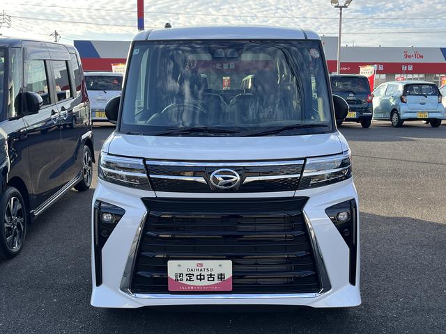 タントカスタムXLEDヘッドライト/フォグランプ 両側パワースライドドア コーナーセンサー 運転席/助手席シートヒーター 禁煙車 記録簿 認定中古車 レーンアシスト 衝突回避支援システム搭載車(島根県)の中古車