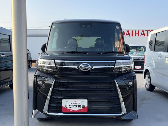 タントカスタムＸＬＥＤヘッドライト／フォグランプ　コーナーセンサー　両側パワ−スライドドア　運転席／助手席シートヒーター　禁煙車　記録簿　認定中古車　レーンアシスト　衝突回避支援システム搭載車（島根県）の中古車