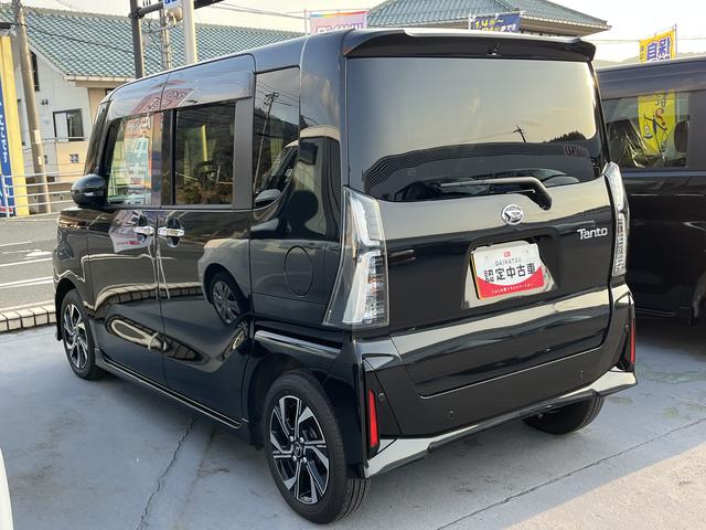 タントカスタムＸＬＥＤヘッドライト／フォグランプ　コーナーセンサー　両側パワ−スライドドア　運転席／助手席シートヒーター　禁煙車　記録簿　認定中古車　レーンアシスト　衝突回避支援システム搭載車（島根県）の中古車