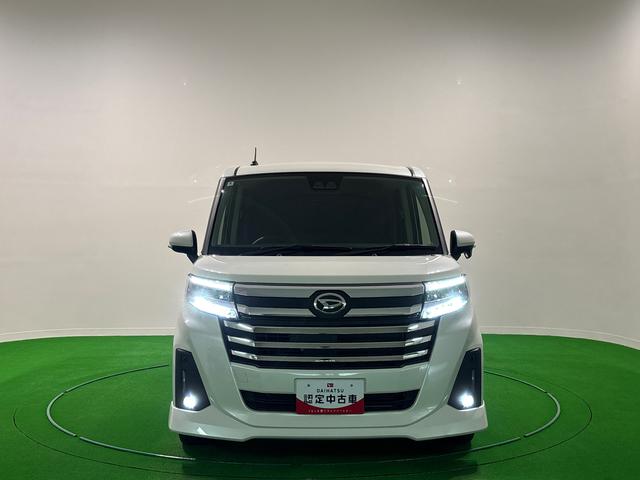 トールカスタムＧ　ターボ　全車速追従機能付ＡＣＣ　キーフリー純正ナビ装着用アップグレードパック　電動パーキングブレーキ＋オートホールドブレーキ機能　両側電動スライドドア　運転席シートリフター　チルトステアリング　オートライト　ＬＥＤヘッドランプ（広島県）の中古車