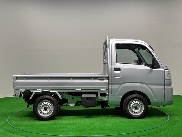 ハイゼットトラックスタンダード AM/FMラジオ 次世代スマートアシストLEDヘッドランプ トップシェイドガラス 運転席SRSエアバック バックソナー 電動式パワーステアリング AM/FMラジオ あゆみ板掛けテールゲート VSC&TRC(広島県)の中古車