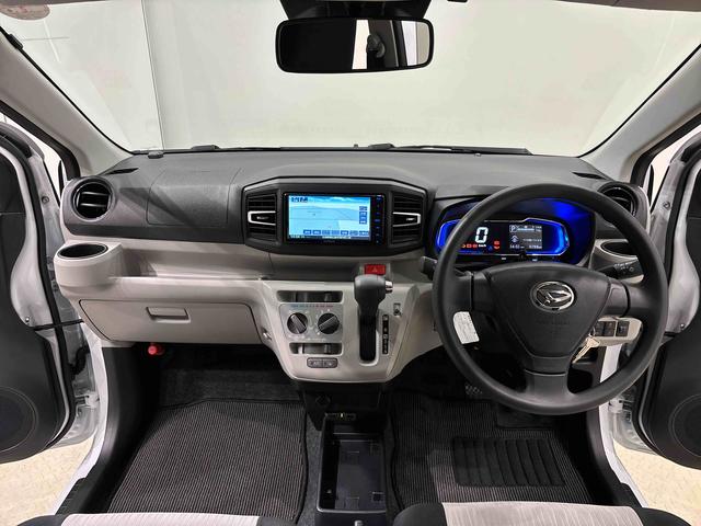 ミライースＸ　リミテッドＳＡIIIナビ　バックカメラ　ＥＴＣ　ＬＥＤヘッドランプ　セキュリティアラーム　コーナーセンサー　１４インチフルホイールキャップ　キーレスエントリー　電動格納式ドアミラー　マニュアルエアコン（広島県）の中古車