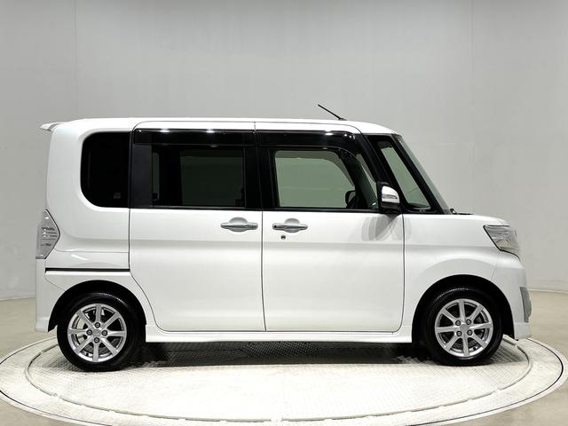 タントカスタムＸ　ＳＡ　ナビ　バックカメラオートライト　片側パワースライドドア　セキュリティアラーム　キーフリーシステム　オートエアコン　アイドリングストップ　電動格納式ドアミラー　アルミホイール（広島県）の中古車