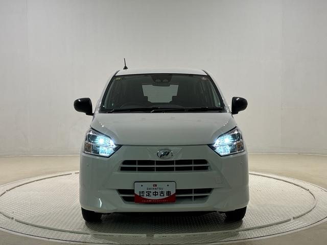 ミライースＸ　リミテッドＳＡIII　ＬＥＤヘッドライト　バックモニターＬＥＤヘッドランプ　セキュリティアラーム　コーナーセンサー　１４インチフルホイールキャップ　キーレスエントリー　電動格納式ドアミラー　ショツピングフック　マニュアルエアコン（広島県）の中古車
