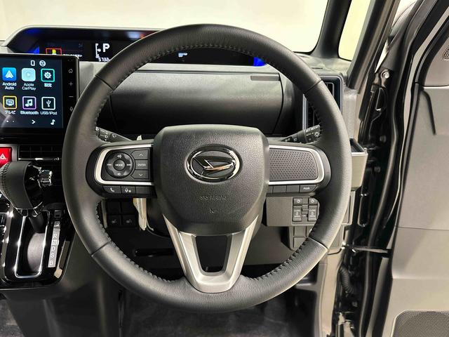 タントカスタム　ＲＳ　　　９インチディスプレイオーディオＬＥＤオートライト　パワースライドドアウェルカムオープン機能　電動パーキングブレーキ　運転席助手席シートヒーター　アルミホイール　キーフリーシステム　　オート電動格納式ドアミラー（広島県）の中古車