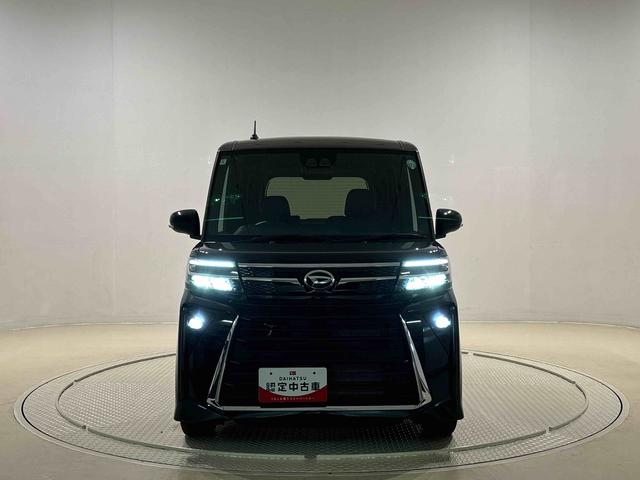 タントカスタム　ＲＳ　　　９インチディスプレイオーディオＬＥＤオートライト　パワースライドドアウェルカムオープン機能　電動パーキングブレーキ　運転席助手席シートヒーター　アルミホイール　キーフリーシステム　　オート電動格納式ドアミラー（広島県）の中古車
