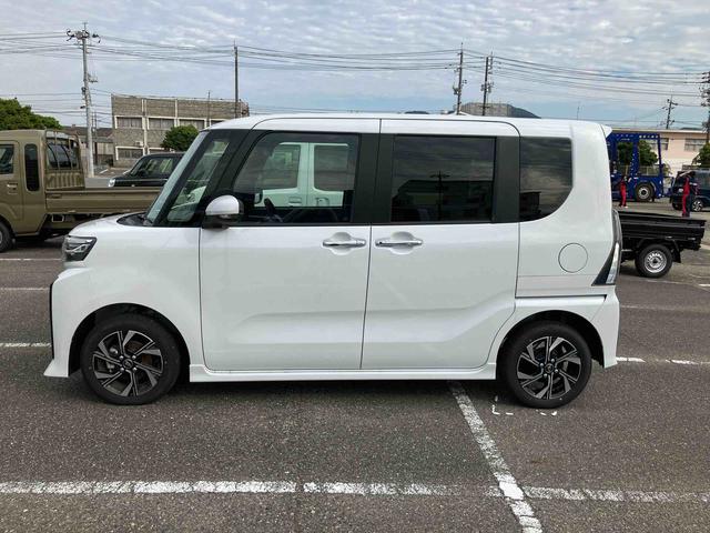 タントカスタムＸＡＷ　スマ−トキ−　ＡＢＳ付　キーフリー　運転席エアバッグ（山口県）の中古車