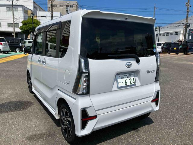 タントカスタムＸ禁煙　スマートキ−　リモコンキー　ワンオーナー　ＡＢＳ付　ＡＷ　整備記録簿　運転席エアバッグ（山口県）の中古車