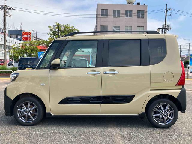 タントファンクロスワンオーナー車　キーレスキー　スマートキ−　アルミホイール　記録簿　ＡＢＳ　エアバッグ（山口県）の中古車