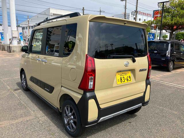 タントファンクロスワンオーナー車　キーレスキー　スマートキ−　アルミホイール　記録簿　ＡＢＳ　エアバッグ（山口県）の中古車
