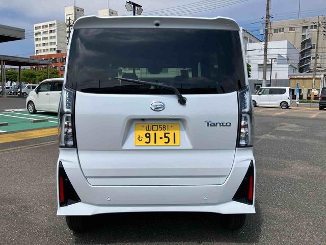 タントカスタムＸ禁煙　スマートキ−　リモコンキー　ワンオーナー　ＡＢＳ付　ＡＷ　整備記録簿　運転席エアバッグ（山口県）の中古車