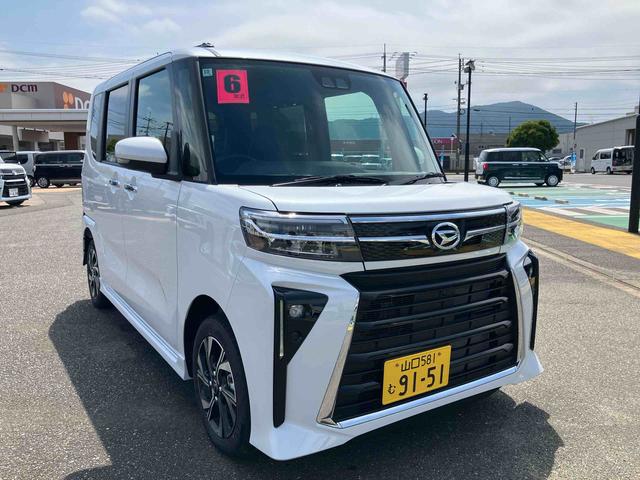タントカスタムＸ禁煙　スマートキ−　リモコンキー　ワンオーナー　ＡＢＳ付　ＡＷ　整備記録簿　運転席エアバッグ（山口県）の中古車