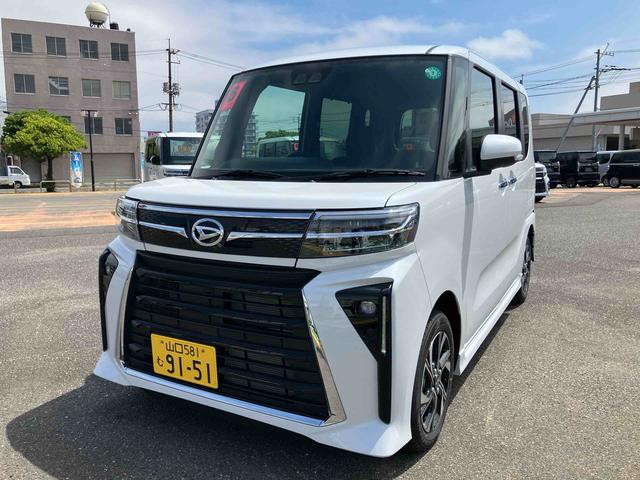 タントカスタムＸ禁煙　スマートキ−　リモコンキー　ワンオーナー　ＡＢＳ付　ＡＷ　整備記録簿　運転席エアバッグ（山口県）の中古車