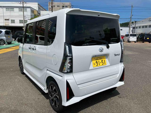 タントカスタムＸ禁煙　スマートキ−　リモコンキー　ワンオーナー　ＡＢＳ付　ＡＷ　整備記録簿　運転席エアバッグ（山口県）の中古車
