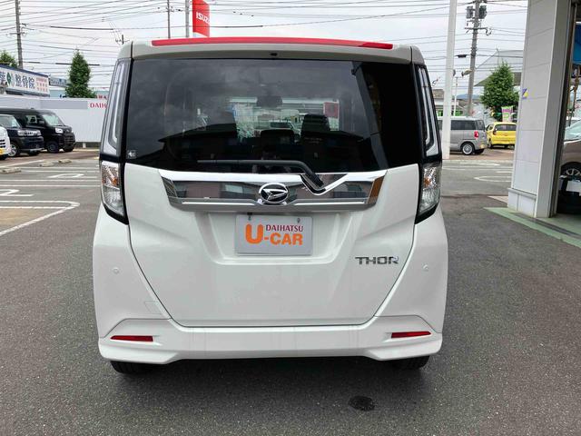 トールカスタムＧ　ターボ　ディスプレイオーディオ　パノラマモニターエコアイドリングストップ　コーナーセンサ　パノラミックビューモニター　キーフリーシステム　リアカメラ　盗難防止システム　ＬＥＤヘットライト　オートライト　ターボエンジン　禁煙車（山口県）の中古車