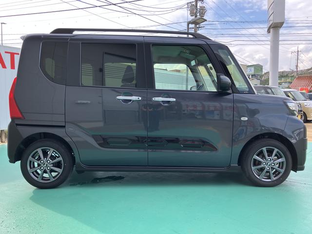 タントファンクロス衝突軽減システム　両側オートドア　禁煙車　ワンオーナー　オートＬＥＤ　レーンキープアシスト　ＬＥＤヘットライト　キーレスエントリー　スマートキ−　アルミ　セキュリティ　衝突安全ボディ　Ｗエアバック（山口県）の中古車