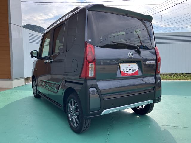 タントファンクロス衝突軽減システム　両側オートドア　禁煙車　ワンオーナー　オートＬＥＤ　レーンキープアシスト　ＬＥＤヘットライト　キーレスエントリー　スマートキ−　アルミ　セキュリティ　衝突安全ボディ　Ｗエアバック（山口県）の中古車