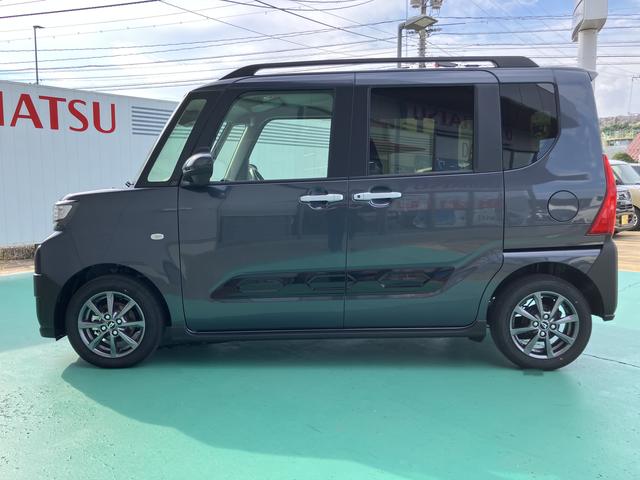 タントファンクロス衝突軽減システム　両側オートドア　禁煙車　ワンオーナー　オートＬＥＤ　レーンキープアシスト　ＬＥＤヘットライト　キーレスエントリー　スマートキ−　アルミ　セキュリティ　衝突安全ボディ　Ｗエアバック（山口県）の中古車