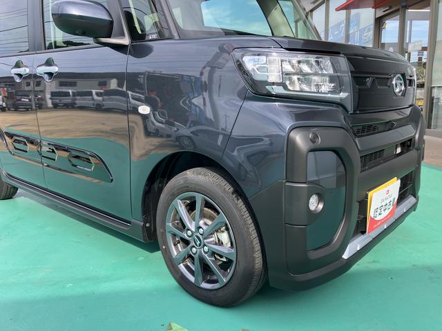 タントファンクロス衝突軽減システム　両側オートドア　禁煙車　ワンオーナー　オートＬＥＤ　レーンキープアシスト　ＬＥＤヘットライト　キーレスエントリー　スマートキ−　アルミ　セキュリティ　衝突安全ボディ　Ｗエアバック（山口県）の中古車