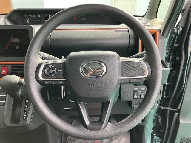 タントファンクロス衝突軽減システム　両側オートドア　禁煙車　ワンオーナー　オートＬＥＤ　レーンキープアシスト　ＬＥＤヘットライト　キーレスエントリー　スマートキ−　アルミ　セキュリティ　衝突安全ボディ　Ｗエアバック（山口県）の中古車