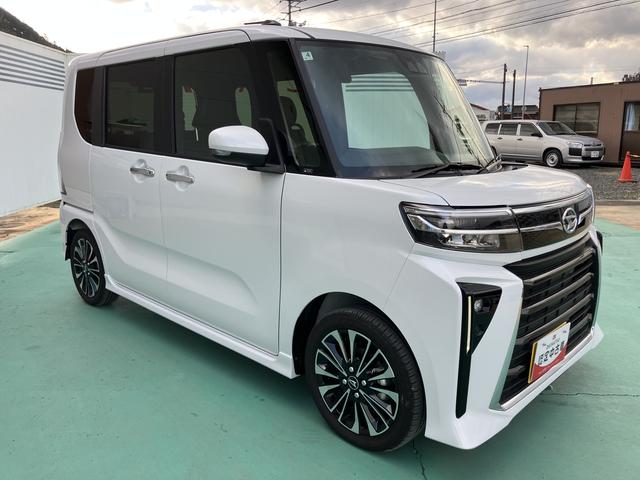 タントカスタムＲＳ両側パワスライドドア　レーンキープＡ　ＩＳＴＯＰ　オートミラー　オートＬＥＤ　ターボエンジン　ＬＥＤライト　キーフリー　セキュリティ　安全ボディー　アルミホイール　ＡＢＳ　エアバック（山口県）の中古車