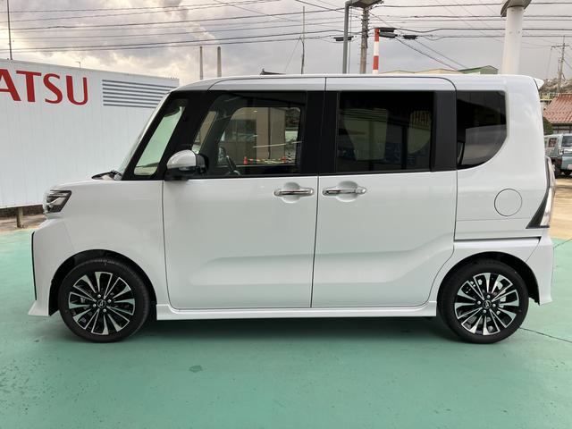 タントカスタムＲＳ両側パワスライドドア　レーンキープＡ　ＩＳＴＯＰ　オートミラー　オートＬＥＤ　ターボエンジン　ＬＥＤライト　キーフリー　セキュリティ　安全ボディー　アルミホイール　ＡＢＳ　エアバック（山口県）の中古車