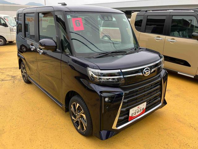タントカスタムＸ　バックカメラ　シートヒーターｉ−ｓｔｏｐ　衝突被害軽減装置　ＬＥＤヘッドライト　運転席シートヒーター　車線逸脱警報　衝突安全ボディ　アルミホイール　オートＬＥＤ（山口県）の中古車