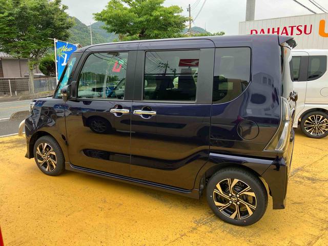 タントカスタムＸ　バックカメラ　シートヒーターｉ−ｓｔｏｐ　衝突被害軽減装置　ＬＥＤヘッドライト　運転席シートヒーター　車線逸脱警報　衝突安全ボディ　アルミホイール　オートＬＥＤ（山口県）の中古車