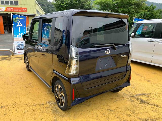 タントカスタムＸ　バックカメラ　シートヒーターｉ−ｓｔｏｐ　衝突被害軽減装置　ＬＥＤヘッドライト　運転席シートヒーター　車線逸脱警報　衝突安全ボディ　アルミホイール　オートＬＥＤ（山口県）の中古車