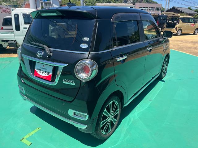 キャストスタイルＧ　ターボ　ＳＡII禁煙　エアバック　スマートキー＆プッシュスタート　ターボ車　キーレス　アルミホイール　ナビ　ＡＢＳ　１オーナー車（山口県）の中古車