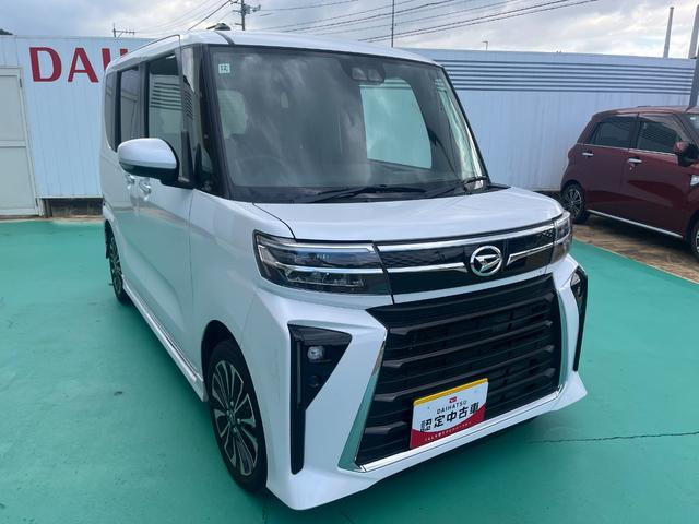 タントカスタムＲＳ点検記録簿　スマートキ　１オーナー　キーレスエントリー　アルミホイール　ＡＢＳ　エアバック　ターボ付（山口県）の中古車