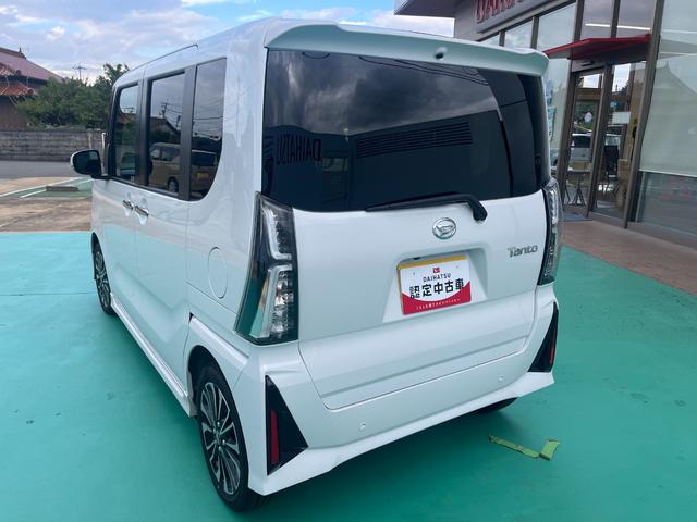 タントカスタムＲＳ点検記録簿　スマートキ　１オーナー　キーレスエントリー　アルミホイール　ＡＢＳ　エアバック　ターボ付（山口県）の中古車