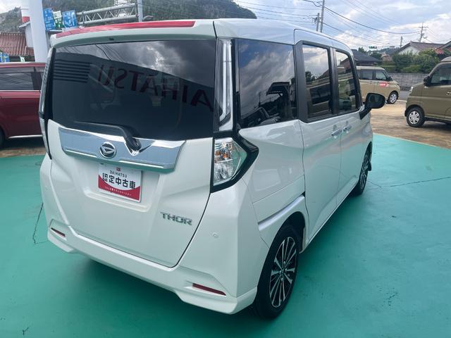 トールカスタムＧ　ターボアルミ　ＴＶ　キーフリーキー　ワンオーナー車　禁煙車　ターボ　スマートキー　ＡＢＳ　エアバッグ（山口県）の中古車