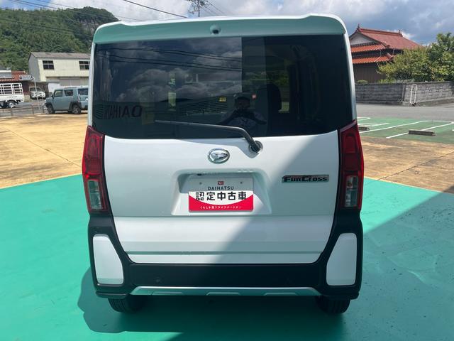 タントファンクロス禁煙車　ワンオーナー　キーレスエントリー　スマートキ−　アルミ　エアバック　ＡＢＳ（山口県）の中古車