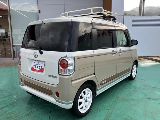 ムーヴキャンバスＧメイクアップＶＳ　ＳＡIII踏み間違え防止　ＡＨＢ　衝突安全ボディ　電動格納ミラー　ＬＥＤライト　キーフリーシステム　オートライト　セキュリティアラーム　エアバック　ＡＢＳ　プッシュスタートスマートキー　両側パワードア　１オーナ（山口県）の中古車