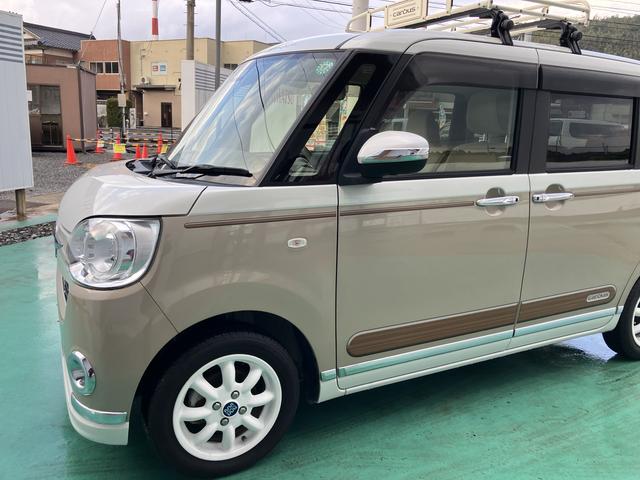 ムーヴキャンバスＧメイクアップＶＳ　ＳＡIII踏み間違え防止　ＡＨＢ　衝突安全ボディ　電動格納ミラー　ＬＥＤライト　キーフリーシステム　オートライト　セキュリティアラーム　エアバック　ＡＢＳ　プッシュスタートスマートキー　両側パワードア　１オーナ（山口県）の中古車