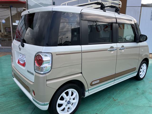 ムーヴキャンバスＧメイクアップＶＳ　ＳＡIII踏み間違え防止　ＡＨＢ　衝突安全ボディ　電動格納ミラー　ＬＥＤライト　キーフリーシステム　オートライト　セキュリティアラーム　エアバック　ＡＢＳ　プッシュスタートスマートキー　両側パワードア　１オーナ（山口県）の中古車