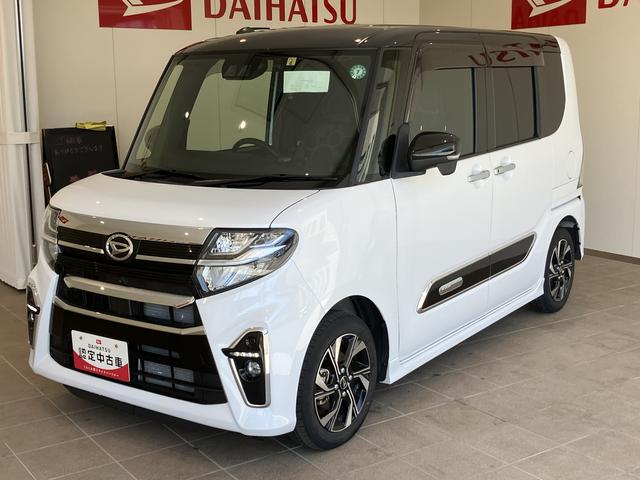 タントカスタムＸスタイルセレクションイモビライザー　衝突回避ブレーキ　車線逸脱警告　ＢＴ　Ａストップ　スマートキ−　電動格納式ドアミラー　ＵＳＢ接続　ＤＶＤ　１オーナー　ドライブレコーダー　キーフリー　メモリーナビ　シ−トヒ−タ−（山口県）の中古車